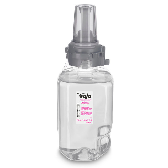 GOJO INDUSTRIES INC 8712-04 GOJO Antibacterial Foam Hand Wash Soap, Plum Scent, 700mL Refill