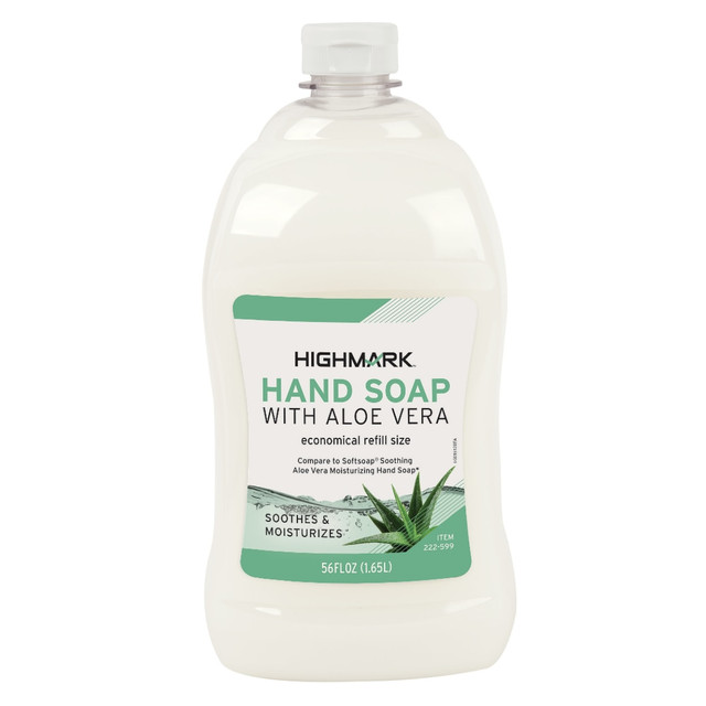OFFICE DEPOT 1000039214 Highmark Aloe Liquid Hand Soap, 56 Oz Bottle OFFICE DEPOT 1000039214 Highmark Aloe Liquid Hand Soap, 56 Oz Bottle