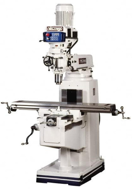 Vectrax GS-16F-1 9" x 49" Knee Milling Machine: 3 hp, Electronic Variable Speed, 3 Phase