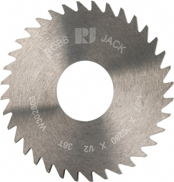 RobbJack C15-0280-16-36 Slitting & Slotting Saw: 1-1/2" Dia, 0.028" Thick, 36 Teeth, Solid Carbide