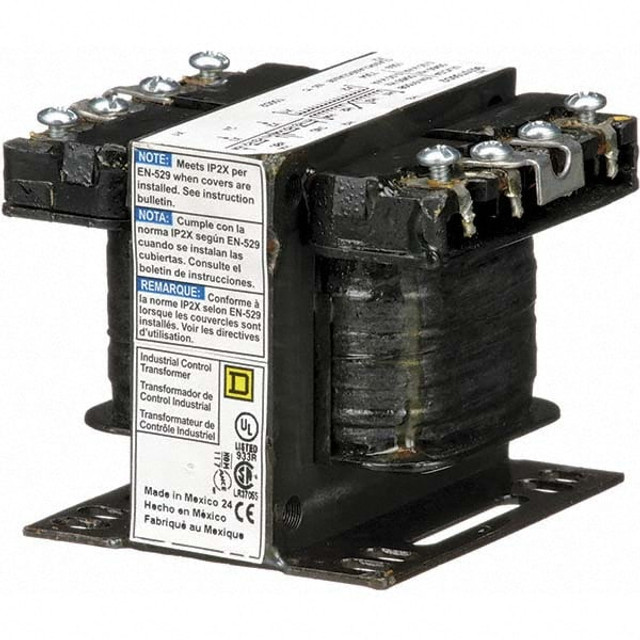 Square D 9070T50D3 1 Phase, 50 VA, Control Transformer