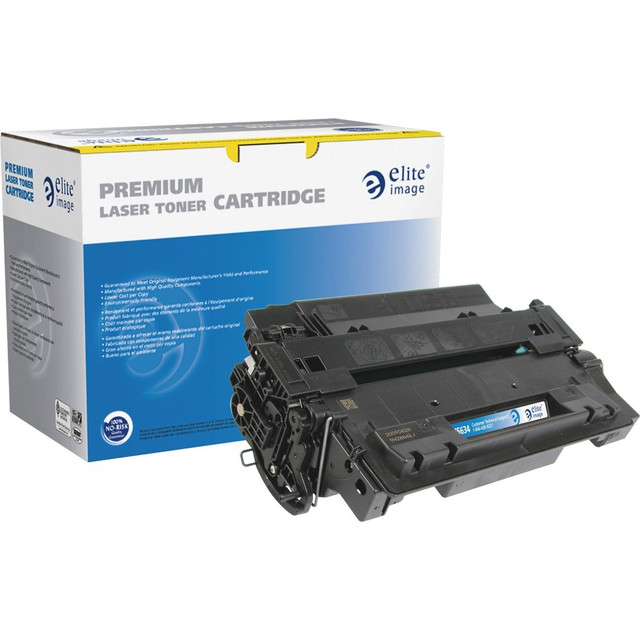SPARCO PRODUCTS Elite Image 75634  Remanufactured High-Yield Black MICR Toner Cartridge Replacement For HP 55X, CE255X