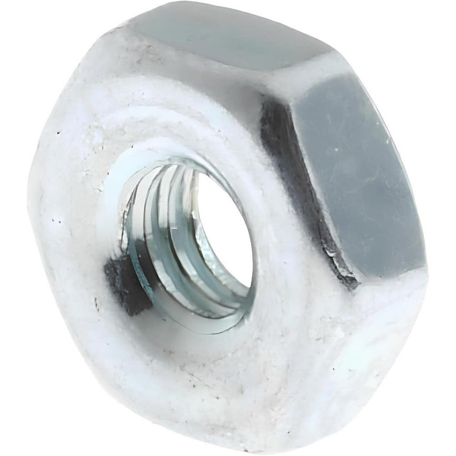 Value Collection 04FNH Hex Nut: #4-48, Steel, Zinc-Plated