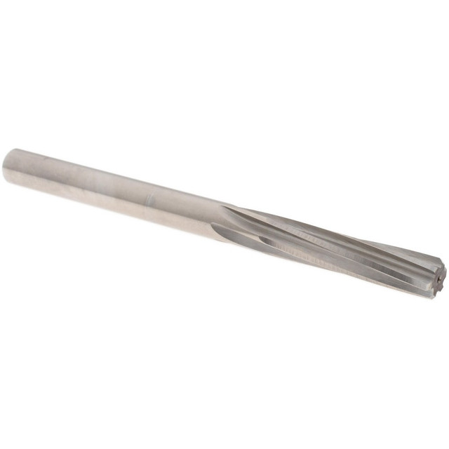 MSC 335-0.4040 Chucking Reamer: Letter Y, 5-1/4" OAL, 1-3/4" Flute Length, Spiral Flute, Straight Shank, High Speed Steel