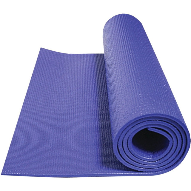 GOFIT L.L.C. GF-2XYOGA GoFit Double-Thick Yoga Mat, 0.3inH x 24inW x 68inDm Sapphire Blue