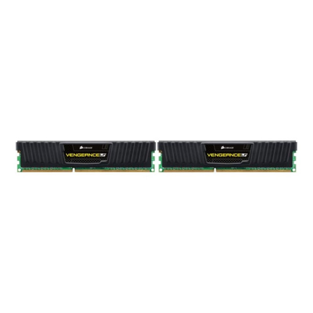 CORSAIR MEMORY, INC. CML16GX3M2A1600C10 CORSAIR Vengeance - DDR3 - kit - 16 GB: 2 x 8 GB - DIMM 240-pin - 1600 MHz / PC3-12800 - CL10 - 1.5 V - unbuffered - non-ECC