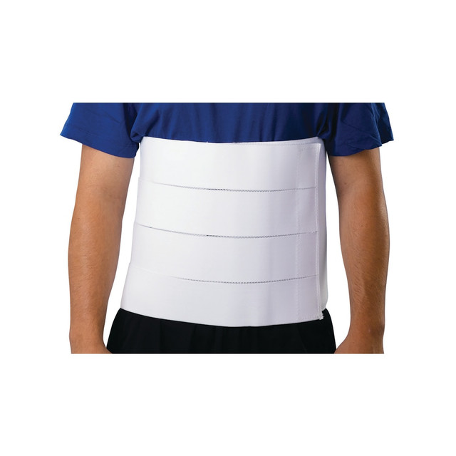 MEDLINE INDUSTRIES, INC. ORT21300LXL Medline 4-Panel Abdominal Binder, 46 - 62in, Large/XL, White MEDLINE INDUSTRIES, INC. ORT21300LXL Medline 4-Panel Abdominal Binder, 46 - 62in, Large/XL, White