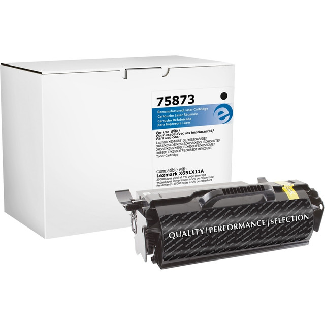 SPARCO PRODUCTS 75873 Elite Image Remanufactured Black Toner Cartridge Replacement For Lexmark X654X21A