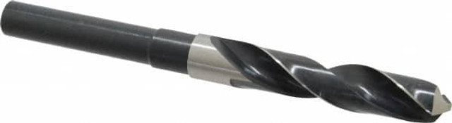 Precision Twist Drill 5999992 Reduced Shank Drill Bit: 39/64'' Dia, 1/2'' Shank Dia, 118 0, High Speed Steel