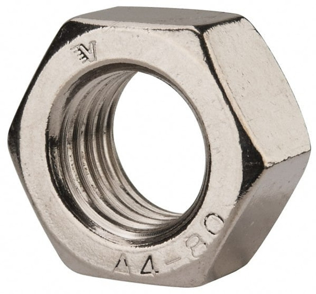 Value Collection 5540 Hex Nut: M24 x 3, Grade 316 & Austenitic Grade A4 Stainless Steel, Uncoated