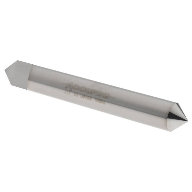 Accupro 00199794 1/2" Diam Single 90&deg; Conical Point End Solid Carbide Split-End Blank