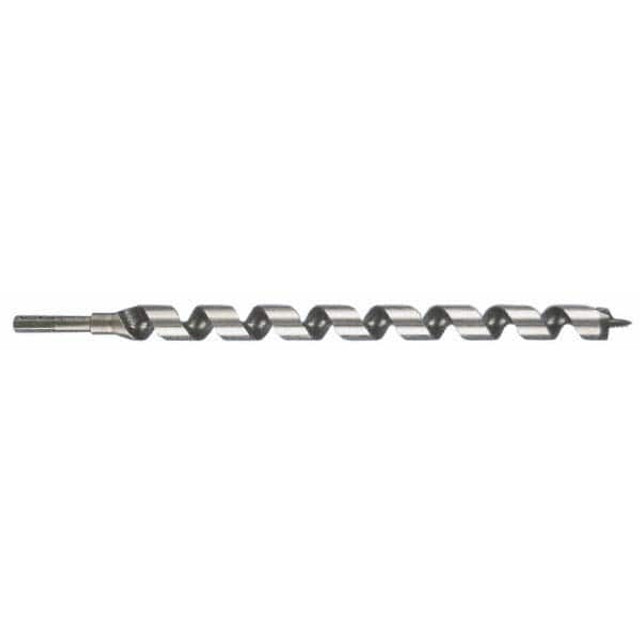 Lenox 145530082216 1-3/8", 7/16" Diam Hex Shank, 18" Overall Length with 12" Twist, Ship Auger Bit