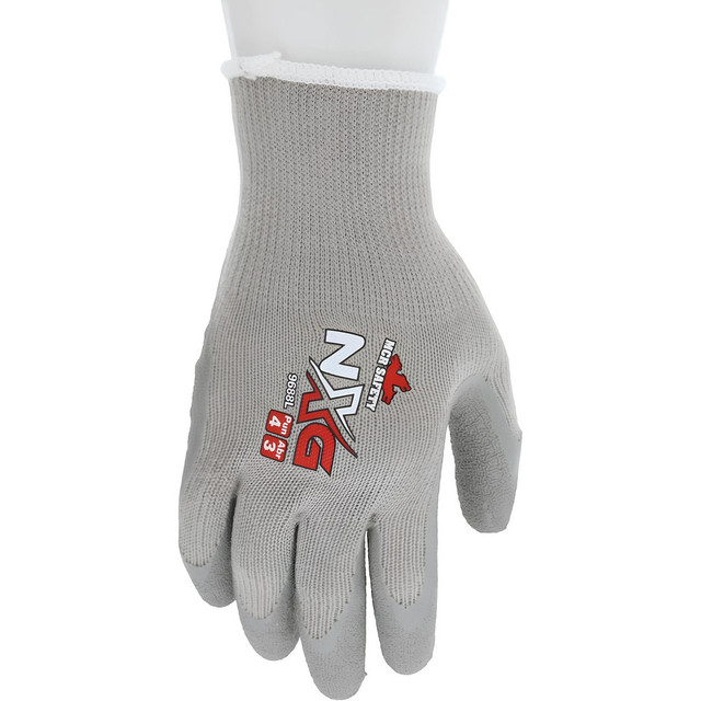 MCR Safety 9688M General Purpose Work Gloves: Medium, Latex Coated, Cotton Blend