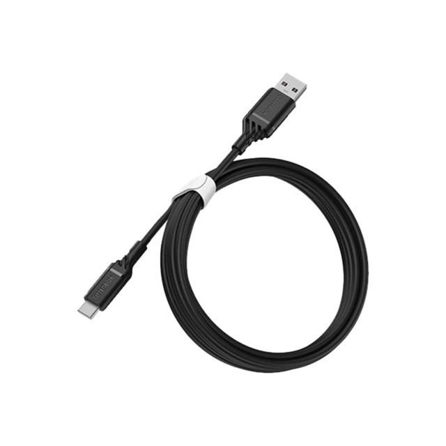 OTTER PRODUCTS LLC OtterBox 78-52659  USB-C to USB-A Cable - 6.56 ft USB/USB-C Data Transfer Cable - First End: USB Type C - Second End: USB Type A - 480 Mbit/s - Black