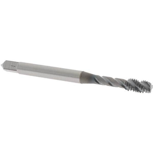 OSG 1722508 Spiral Flute Tap: #10-32 UNF, 3 Flutes, Modified Bottoming, Vanadium High Speed Steel, TICN Coated