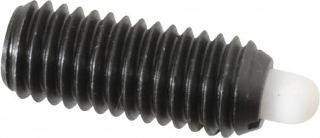 Vlier NNS61N Threaded Spring Plunger: 1/2-13, 1-1/4" Thread Length, 0.248" Dia, 1/4" Projection