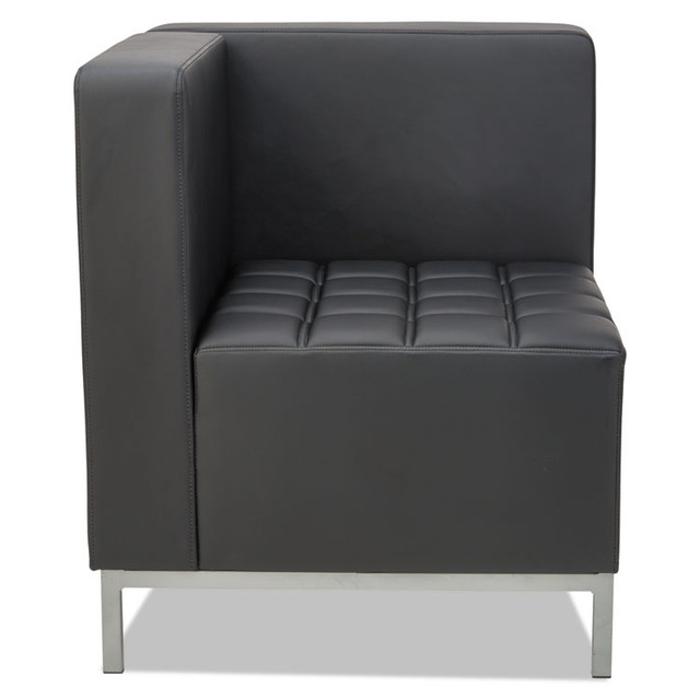 ALERA QB8016 Alera QUB Series Corner Sectional, 26.38" x 26.38" x 30.5", Black