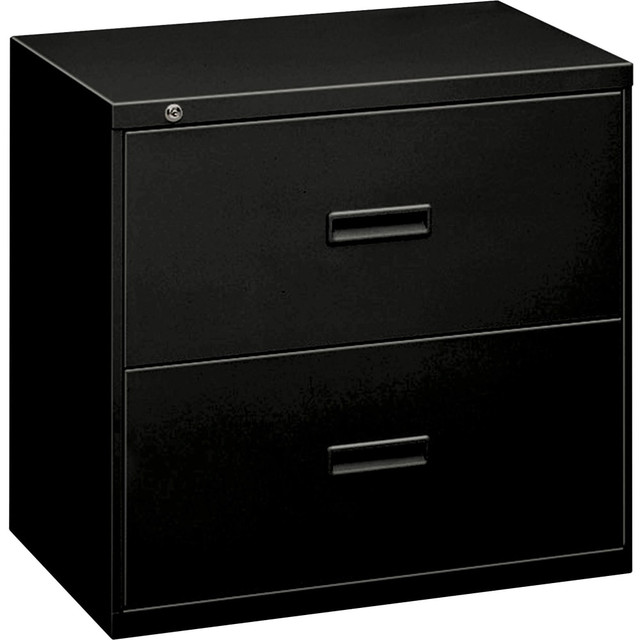 HNI CORPORATION 482LP HON 36inW x 18inD Lateral 2-Drawer File Cabinet, Black