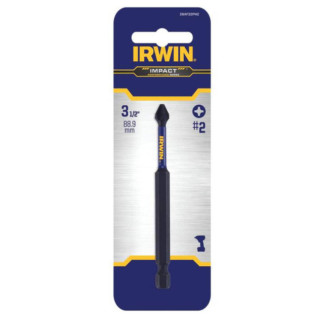 Irwin IWAF33PH2 Power Screwdriver Bit: #2 Phillips