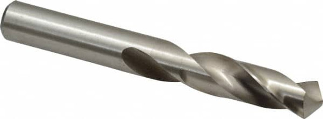 Precision Twist Drill 5998616 Screw Machine Length Drill Bit: 0.4688" Dia, 118 °, High Speed Steel