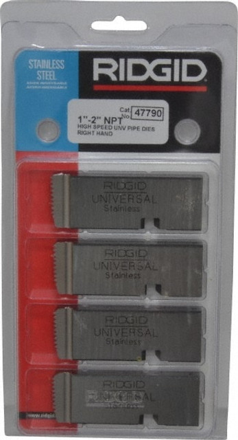 Ridgid 47790 Thread Chaser: 1-11-1/2 to 2-11-1/2 NPT, 16 ° Hook Angle, Right Hand