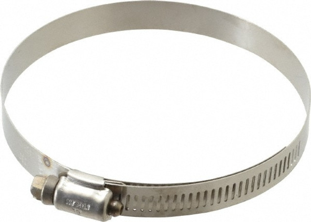 IDEAL TRIDON M613060706 Worm Gear Clamp: SAE 60, 3-9/16 to 4-1/4" Dia, Stainless Steel Band