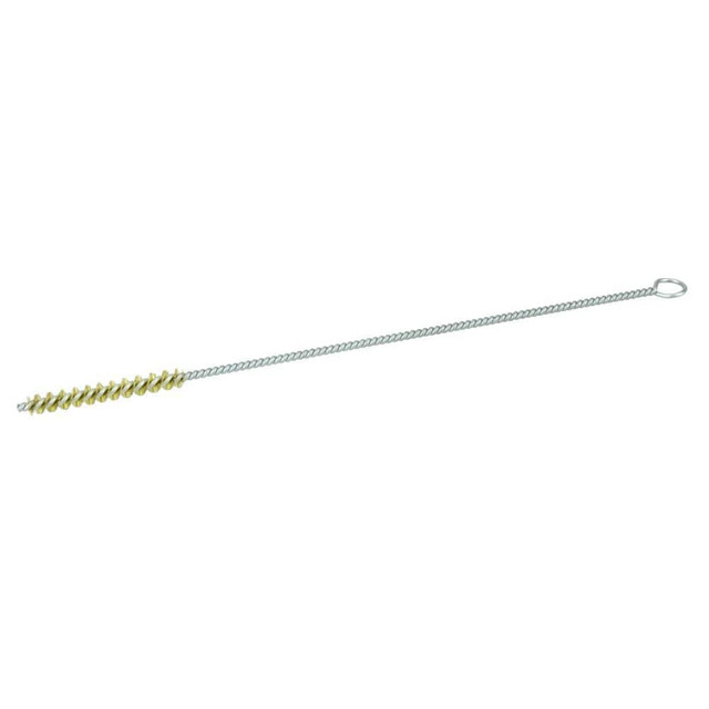 Weiler 21221 1-1/2" Long x 3/16" Diam Brass Hand Tube Brush