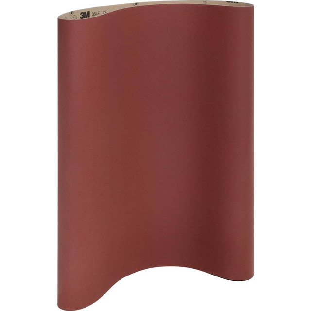 3M Abrasive Belt: 37" Wide, 60" Long, 80 Grit, Aluminum Oxide 7010517660