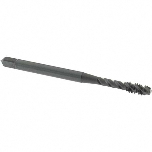 OSG 2907401 Spiral Flute Tap: #6-32 UNC, 3 Flutes, Modified Bottoming, 3B Class of Fit, Vanadium High Speed Steel, Oxide Coated