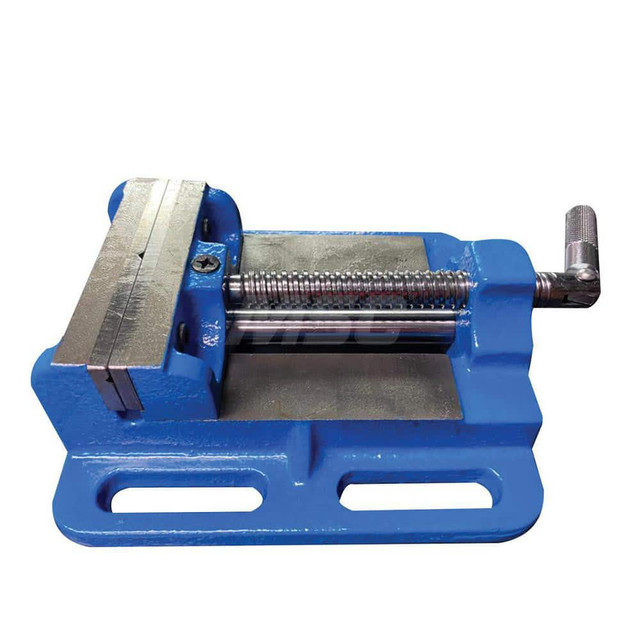 Baileigh 1227905 Bench Vise: 4" Jaw Width, 3-1/2" Jaw Opening, 1" Throat Depth