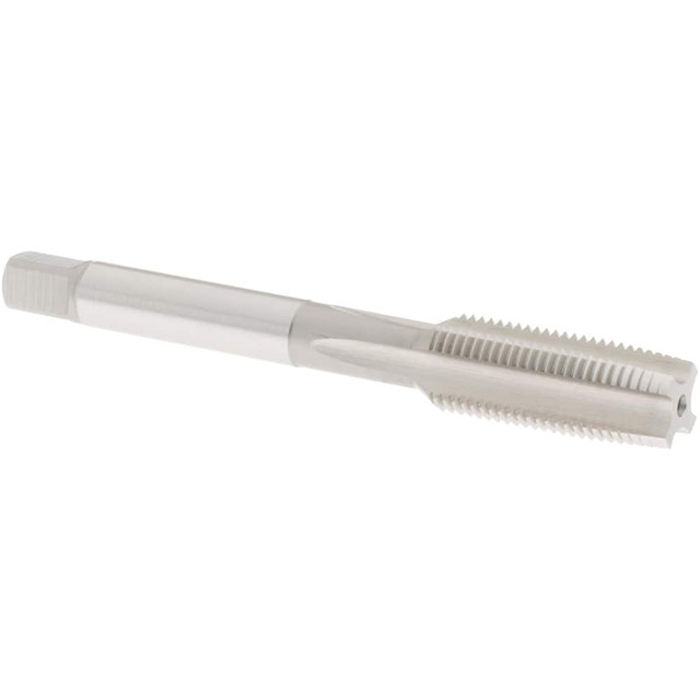 OSG 751 Straight Flute Tap: M10x1.00 Metric Fine, 4 Flutes, Taper, 2B Class of Fit, High Speed Steel, Bright/Uncoated