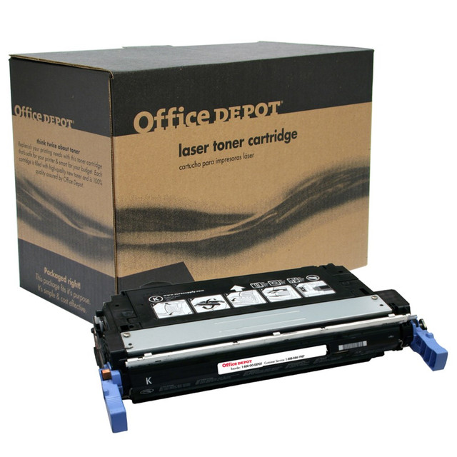 CLOVER TECHNOLOGIES GROUP, LLC OD4005B Office Depot Remanufactured Black Toner Cartridge Replacement For HP 642A, OD4005B