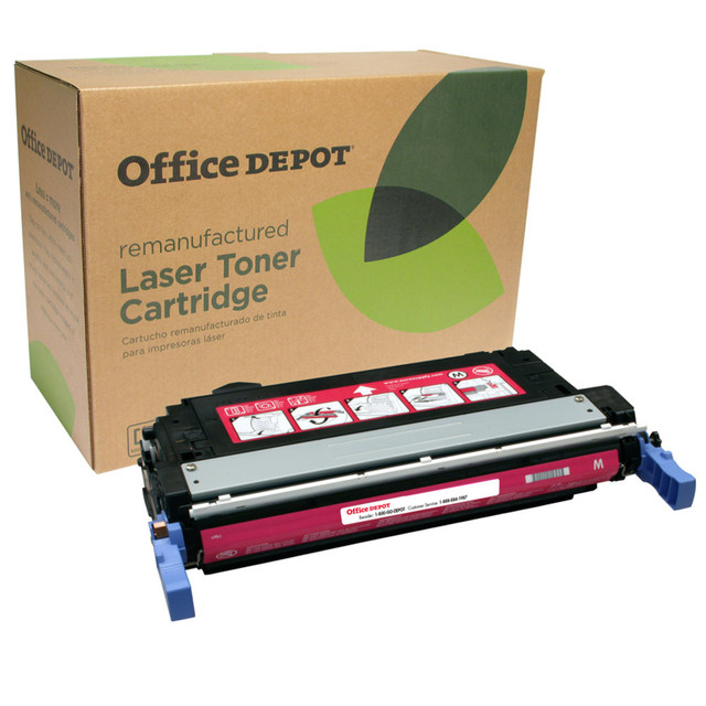 CLOVER TECHNOLOGIES GROUP, LLC OD4005M Office Depot Remanufactured Magenta Toner Cartridge Replacement For HP 642A, OD4005M