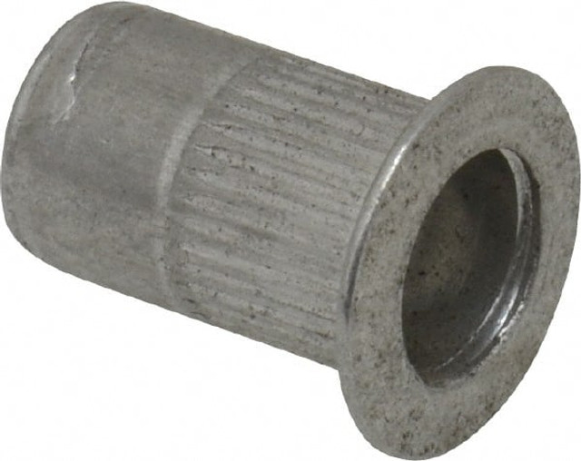 RivetKing. 10F1IKFAP/P25 #10-32, 0.02 to 0.13" Grip, 19/64" Drill, Aluminum Standard Rivet Nut