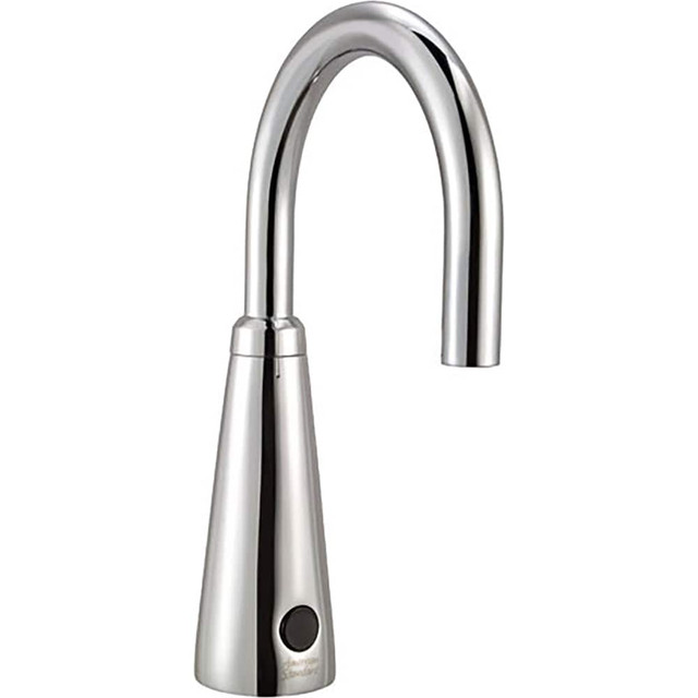 American Standard 6053193.002 Electronic & Sensor Faucets; Style: Modern ; Spout Type: Gooseneck ; Mounting Centers: Single Hole ; Type Of Power: PWRX Battery