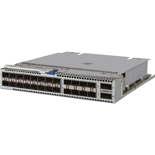 HP INC. HPE JH181A  5930 24-port SFP+ and 2-port QSFP+ with MACsec Module - For Data Networking, Optical Network - 26 x Expansion Slots