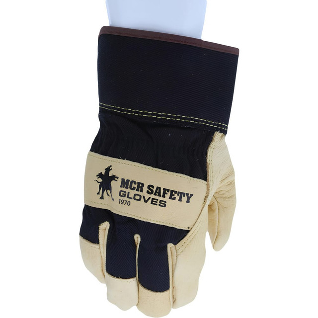 MCR Safety 1970M Gloves: Size M, Thermal-Lined, Pigskin