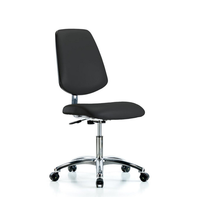 Blue Ridge Ergonomics MSC40423 Task Chair: ESD Vinyl, Black