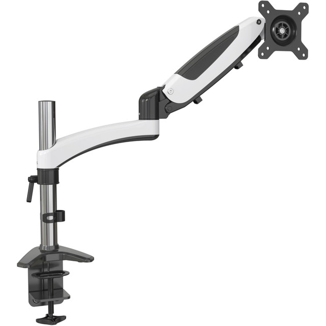 AMER NETWORKS Amer HYDRA1HD  Hydra Mounting Arm for Curved Screen Display, Flat Panel Display - White, Black, Chrome - 1 Display(s) Supported - 65in Screen Support - 33.07 lb Load Capacity - 75 x 75, 100 x 100