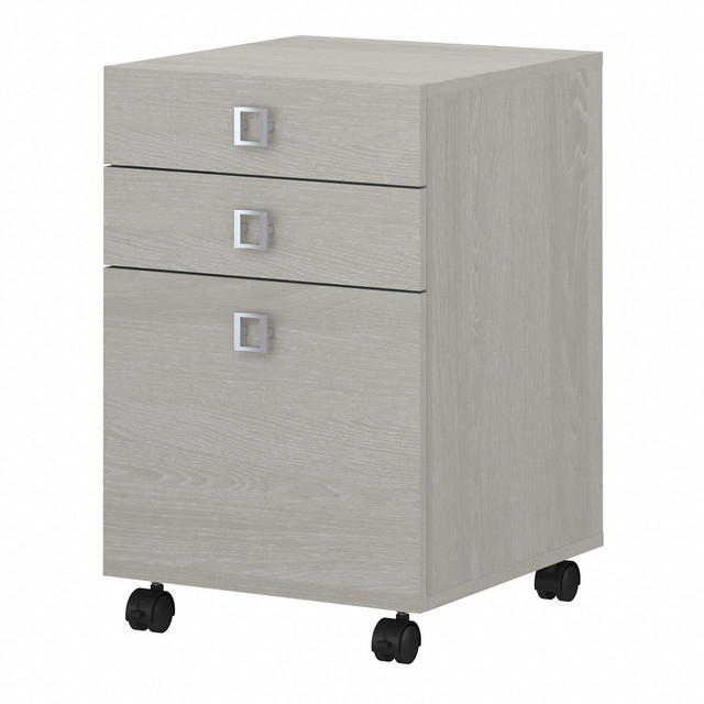 BUSH INDUSTRIES INC. KI60201-03 Bush Business Furniture Echo 17inD Vertical 3-Drawer Mobile File Cabinet, Gray Sand, Delivery BUSH INDUSTRIES INC. KI60201-03 Bush Business Furniture Echo 17inD Vertical 3-Drawer Mobile File Cabinet, Gray Sand, Delivery