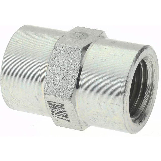 Brennan BD-16040 Industrial Pipe Coupling: 1/4 x 1/4" Female Thread, FNPT x FNPT