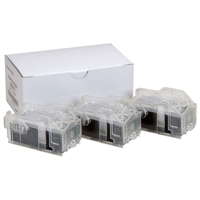 LEXMARK INTERNATIONAL, INC. 25A0013 Lexmark 25A0013 Copier Staples, 5,000 Staples Per Cartridge, Box Of 3 Cartridges