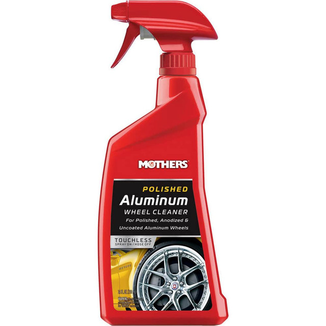 Mothers 05824 Automotive Cleaners, Polish, Wax & Compounds; Cleaner Type: Wheel Cleaner ; Container Type: Spray Bottle ; Container Size: 24oz ; Color: Clear ; UNSPSC Code: 47131800