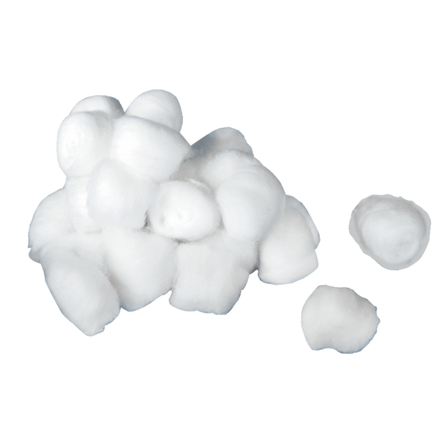 MEDLINE INDUSTRIES, INC. MDS21460 Medline Cotton Balls, Nonsterile, Medium, White, Box Of 2,000