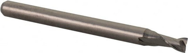 Accupro 14797028 Square End Mill: 0.095" Dia, 0.143" LOC, 2 Flutes, Solid Carbide