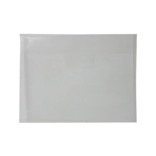 JAM PAPER AND ENVELOPE SE353 JAM Paper Plastic Envelopes, Letter-Size, 9 7/8in x 11 3/4in, Clear, Pack Of 12