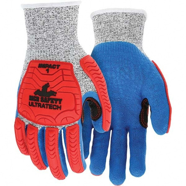 MCR Safety UT1951M Cut, Puncture & Abrasive-Resistant Gloves: Size M, ANSI Cut A4, ANSI Puncture 5, Latex, HPPE