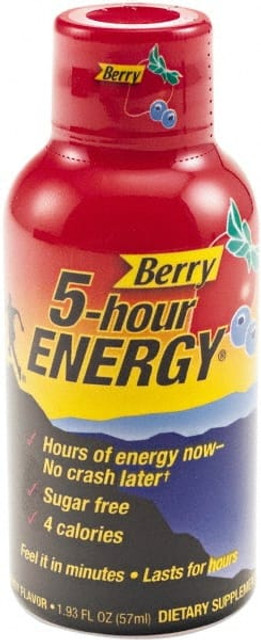 5-hour ENERGY Pack of (12), 1.93 oz Bottles Berry Blend Energy Drink AVTSN500181