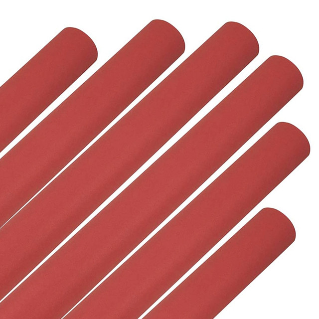 JAM PAPER AND ENVELOPE 277013524BOD JAM Paper Wrapping Paper, Matte, 25 Sq Ft, Red, Pack of 6 Rolls