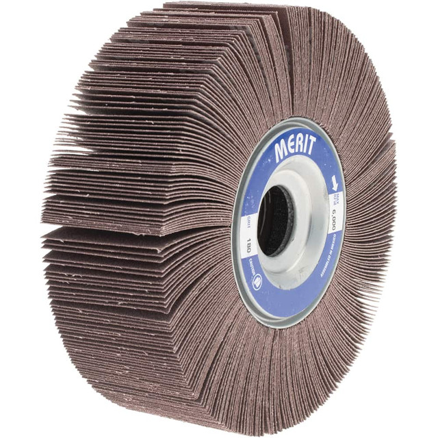 Merit Abrasives 08834123038 6 x 2" 180 Grit Aluminum Oxide Unmounted Flap Wheel